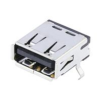 Molex 67643-0910 USB Type A Connectors RA AU BLK RCPT W/O UPPER FLANGE