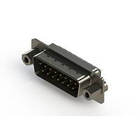 EDAC 627-015-222-263 D-Sub Connectors - Standard Density Vertical Metal Body D-Sub Connector