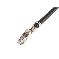 Molex 217501-1101 Pre-Crimped Lead Pre-Crimped Lead 75mm , 26 AWG, Blk