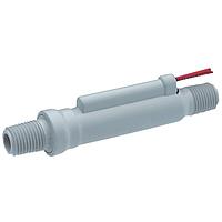 Dwyer P2-17 Piston Flow Switch for Air/Water, 0.05-1 GPM, SPST Reed, FDA Compliant (2.5 CFM)
