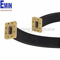 Fairview SMW137TF006-24 WR-137 Twistable Flexible Waveguide in 24 Inch Using CPR-137G Flange With a 5.85 GHz to 8.2 GHz Frequency Range