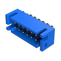 Amphenol Positronic PLB12M400A1/AA Connectors Power Connector - 2 Row, 12 size 16 contacts, Pin (Male), Right Angle Solder