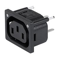 Schurter 3-100-403 Outlets 10A APP OUTLET 1.7mm SNAP-IN WTH LITEPIPE