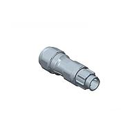 Amphenol LTW BB-02BMMB-QL8MPP Standard Circular Connector X-Lok, Standard Size, Plastic, 10A, 02 pins, Male Connector, Male Contact, Straight, Push Lock, Screw-in, Field Installable, F6.0 - F8.0mm, IP68
