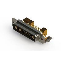 EDAC 629-13W3640-7NB Mixed Contact D-Sub Connectors Right-angle Power Combo D-Sub Connector