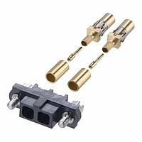 Harwin M80-FC305F1-02 Discrete Wire Cable Assemblies FEMALE CRIMP COAX 2 POS 6 GHz 50 Ohm