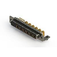EDAC 630-13W6640-2NB Mixed Contact D-Sub Connectors Right-angle Power Combo D-Sub Connector