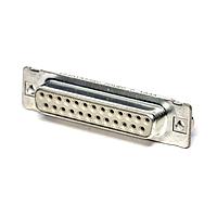Amphenol CONEC 164A10339X Receptacle DSUB SOLDER PIN STR 3mmTH PREC MCHND CNT