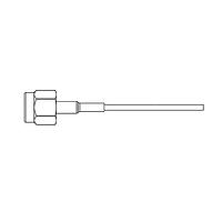 Molex 73419-7140 RF Cable Assemblies CA, SMA PLUG STR TO PIGTAIL,TF1000671047