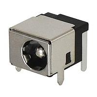 Same Sky (formerly CUI Devices) PJ-079BH Jacks power jack, 2.5 x 5.8 mm, horizontal, through hole, high current, w/ shielding,1 switch