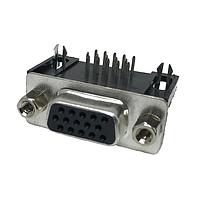 Kycon K66X-E15S-N High Density D-Sub Connectors HD15 F/M GR BRKT