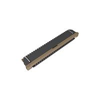 Amphenol FCI SFW25R-3STE1LF Board Mount 1.00mm Flex Connector, SFW-R series, 25 Position, Bottom side Contact, Side Entry Surface Mount ZIF Connector, Lead Free, with Cable Lock.