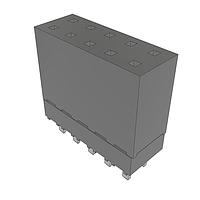 Samtec ESW-105-12-L-D Stackthrough .100" Elevated Socket Strip