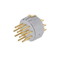 HARTING 09151122622 Circular Metric Connectors Han M23 Signal, 12pin (with PE) Male Solder Insert (12 1mm contacts)