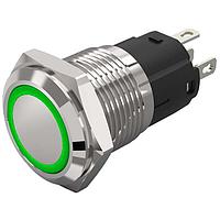 EAO 82-4151.1134 Anti-Vandal 24VAC/DC Grn Illum 16mm, QC