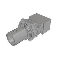 Samtec BNC7T-J-P-GN-RA-BM1D Connectors 75Ohm bnc LowPROFILE RA Die Cast bulkhead