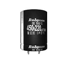 Rubycon 600MXH120MEFCSN30X35 General Purpose Electrolytic Capacitors 600VDC 120uF 20%