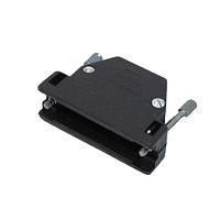 MH Connectors MHED-DS09S-K D-Sub Backshells MHED 9 WAY HOOD BLACK, SLIDELOCK KIT