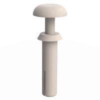 Essentra Components 27SR079295 Snap Rivet Snap Rivet, .083-.087 Hole, .205-.225 Panel Thk