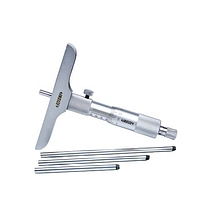 INSIZE 3240-150S Depth Micrometer (0-150mm; 0.01mm; Spherical end)