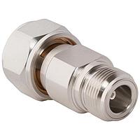 Amphenol RF AD-4310PNJ-1 RF Adapters - Between Series 4.3/10 Plug to N Jack, Straight