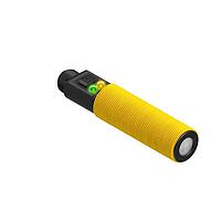 Banner Engineering S18UIAQ Photoelectric Sensors Analog S18U Straight Series: Proximity Mode; Range: 30-300 mm; Input: 10-30 V dc; Outputs: Analog 4-20 mA; 5-pin M12 Integral QD