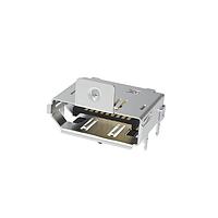 Amphenol Commercial Products DPF20102811TR HDMI, Displayport & DVI Connectors ENHANCED FULL SIZE DISPLAY PORT, UHBR20 RIGHT ANGLE SMT, 30U"GOLD