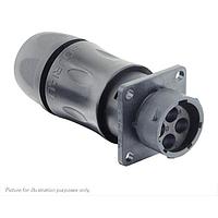 Eaton Souriau-Sunbank UTSX7JC104P Receptacles Jam nut receptacle, with cable gland backshell, for 4 male contacts, IP68/69K