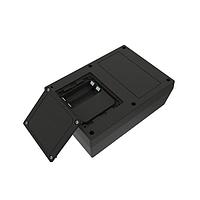 Serpac 173i2AA,BK Electrical Enclosures S Series 0.01" Recessed Top w/ 2AA Batt Comp 6.88 x 4.88 x 2.50", Black