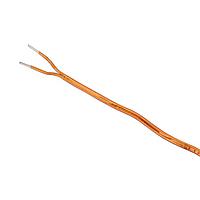 OMEGA KK-J-24S-SLE-7.5M Kapton Insulated Thermocouple Duplex Wire (1.3 x 2.2 mm, 260 °C)