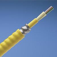 Panduit FOPRX48Y Multimode 50um OM3 48 Fiber Indoor Armored Cable,