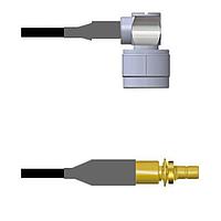 Amphenol Custom Cable Q-2F03Q0008060i RF Cable Assemblies N-RP/SMB-SJB RG58 60I