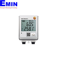 TESTO Saveris 2-T3 Temperature Data Logger (-200~+1350 °C, IP54, 2 Remote TC Temperature Probe)