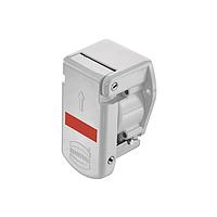 HARTING 09580010302 Housings UIC 558 18pin Bulkhead Housing (red bar)