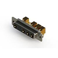 EDAC 630-9W4-640-5NA Mixed Contact D-Sub Connectors Right-angle Power Combo D-Sub Connector