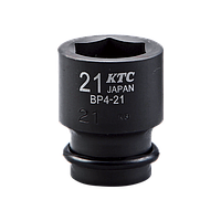 KTC BP4-15P 1/2"Sq. Impact Socket (Standard / With Pin & Ring) (15mm)