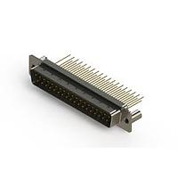 EDAC 627-M37-223-WN3 D-Sub Connectors - Standard Density Vertical Machined D-Sub Connectors