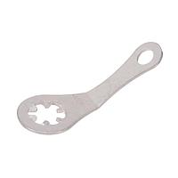 Keystone Electronics 7317 Lug Terminals LUG LOCKING MATTE TINNED#4