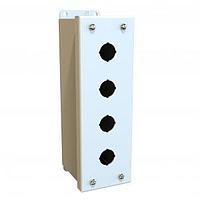 Hammond Manufacturing MPB4LG Pushbutton Enclosures 4 HOLE 22MM PUSHBUTTON BOX