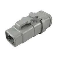 DEUTSCH - TE Connectivity DTM06-4S-E007 4-Way 4 WAY DTM PLUG W/ EXTENDED CAP