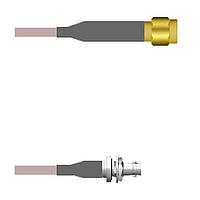 Amphenol Custom Cable Q-6800P0005006i RF Cable Assemblies SMA-SP/HDBNC-SJB G316 6I