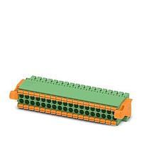 PHOENIX CONTACT 1790645 Plugs 18 Pos 3.5mm Dbl Row Plug 24-16AWG Sprin