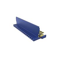 Amphenol FCI 65801-046LF Connectors Clincher&trade; Flex Connectors, Receptacle Assembly, Single Row, 17 Positions, 2.54mm (.100in) Pitch.