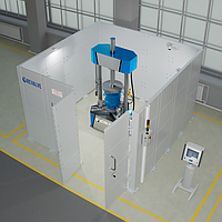 Revalve B Safety fence for high pressure testing