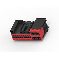 AMP Connectors - TE Connectivity 1452842-3 Connector Housing 22 POS FEMALE HSG ASSY