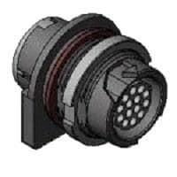 Amphenol Alden 431168 Connectors Panel Mnt Rcpt-rear 7 pole #22