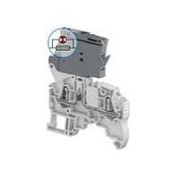 Entrelec - TE Connectivity ZK2.5-SF-R3 Feed Through Terminal Block Aut SNK PI-Spring