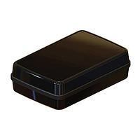 Serpac CX68DBKABK Hand Held CX-68 Series Waterproof Pocket Enclosure with Black Seal. Three-Piece Design, Polycarbonate Plastic, Integrated Waterproof Seal, IP 65, 66, 67; NEMA 4X, 12, 13 Ratings