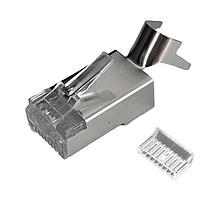 MH Connectors MHRJC6R122N Connectors 8P8C Cat6 Shielded Mod plug, 50u" Plating