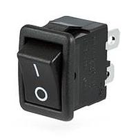 ZF Electronics LRA22H2FBBNN Rocker Switches SPST ON-OFF BLK 10A "O -"